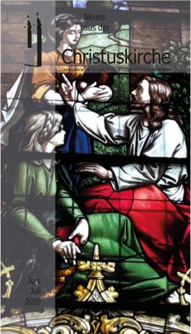 Coverbild: Fensterbild mit Jesus und Maria und Martha